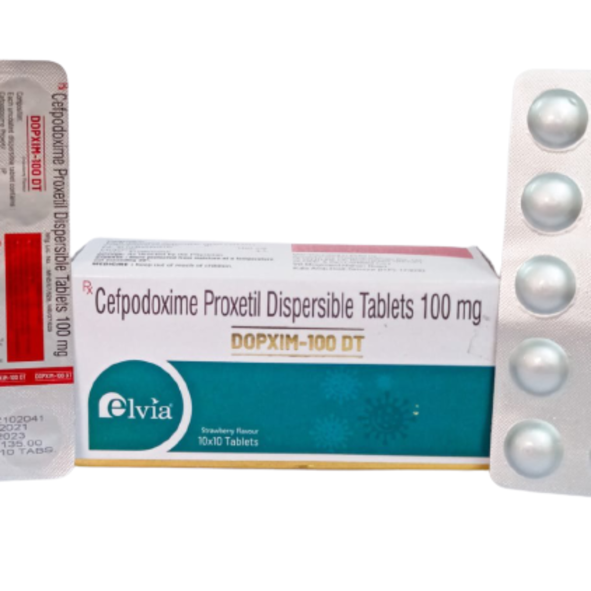 Cefpodoxim Proxetile 200 Mg Dispersible Tablets Elvia Care