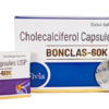 Cholecalciferol 60, 000 I.U Softgel Capsules