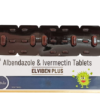 Albendazole 400 mg Ivermectin 12 mg Tablet