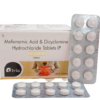Mefenamic Acid 250 mg & Dicyclomine Hydrochloride 10 mg Tablets